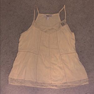 Peach flowy camisole